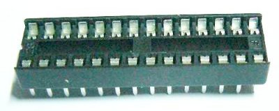 IC-Fassung 28 Pin schmal, Standard