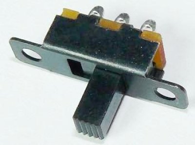 Miniatur-Schiebeschalter, 1xUm