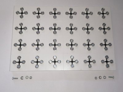 Analog-Grundplatte, Typ 5, 4x6 Kontaktknoten