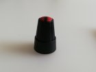 Poti-Knopf für 6mm, Typ 1, 13x19mm, rot