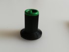 Poti-Knopf für 6mm, Typ 2, 10x19mm, grün